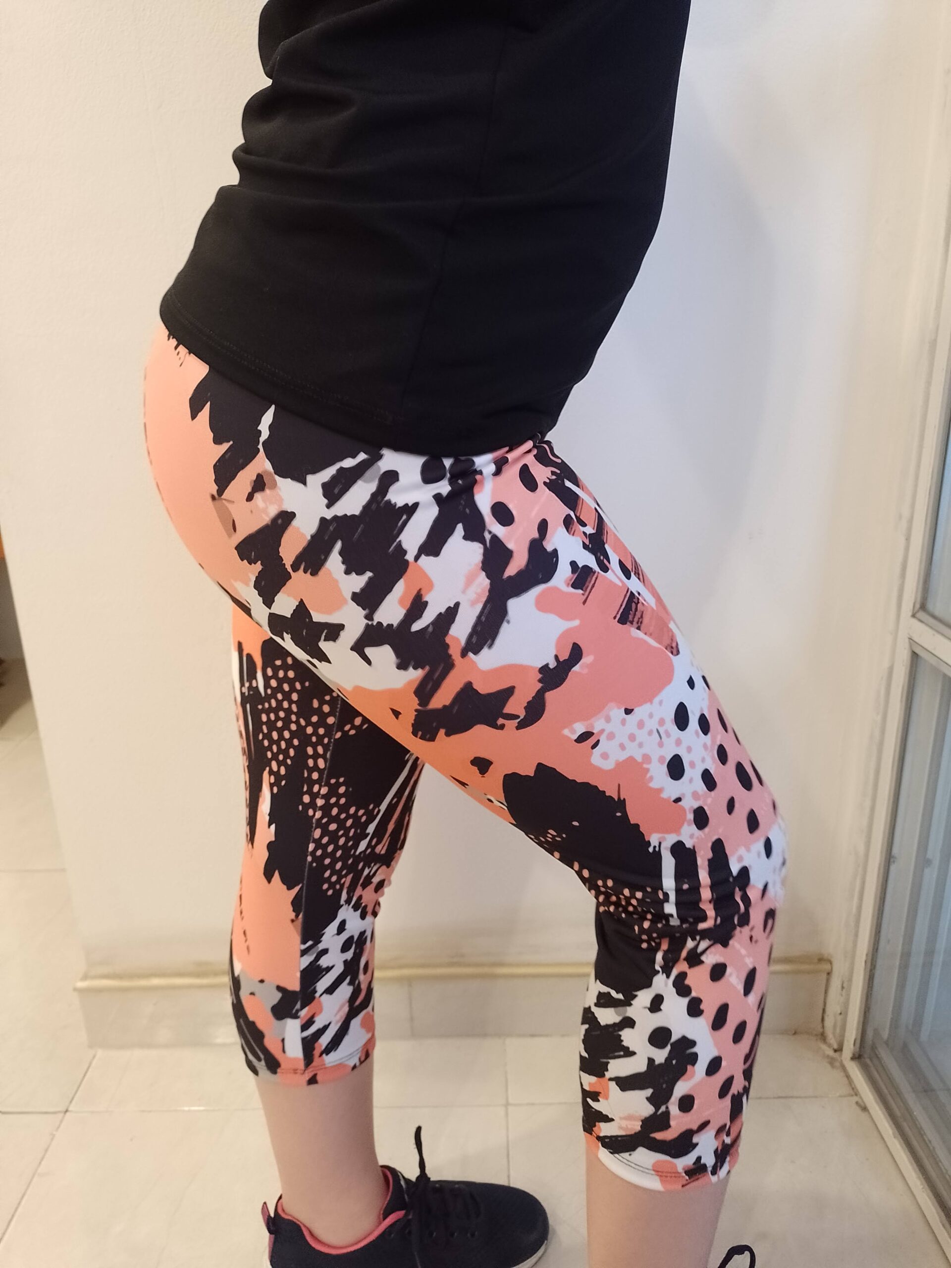 Capri estampado Lycra premium