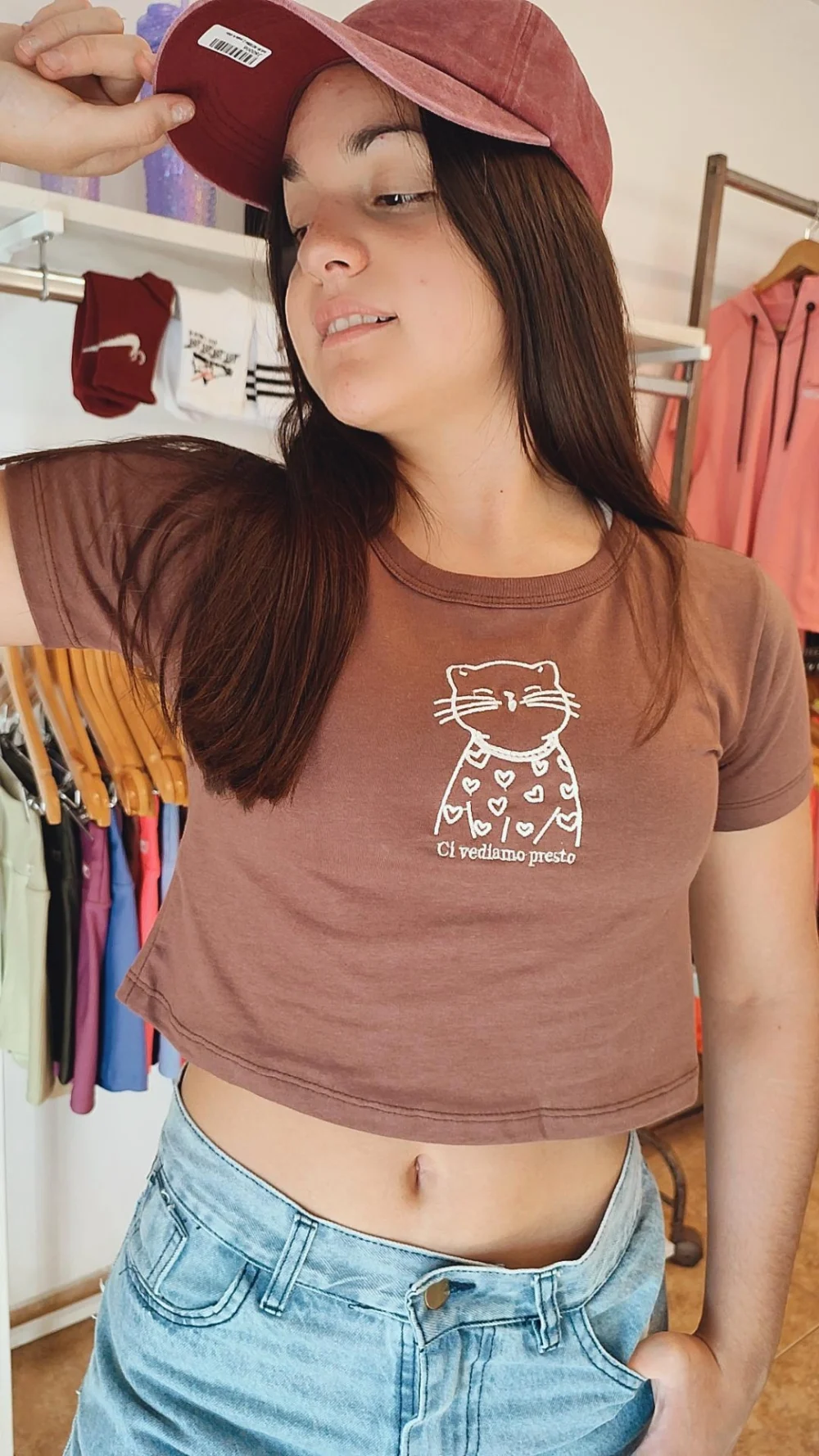 Remera corta ( pupera) algodon - Imagen 3