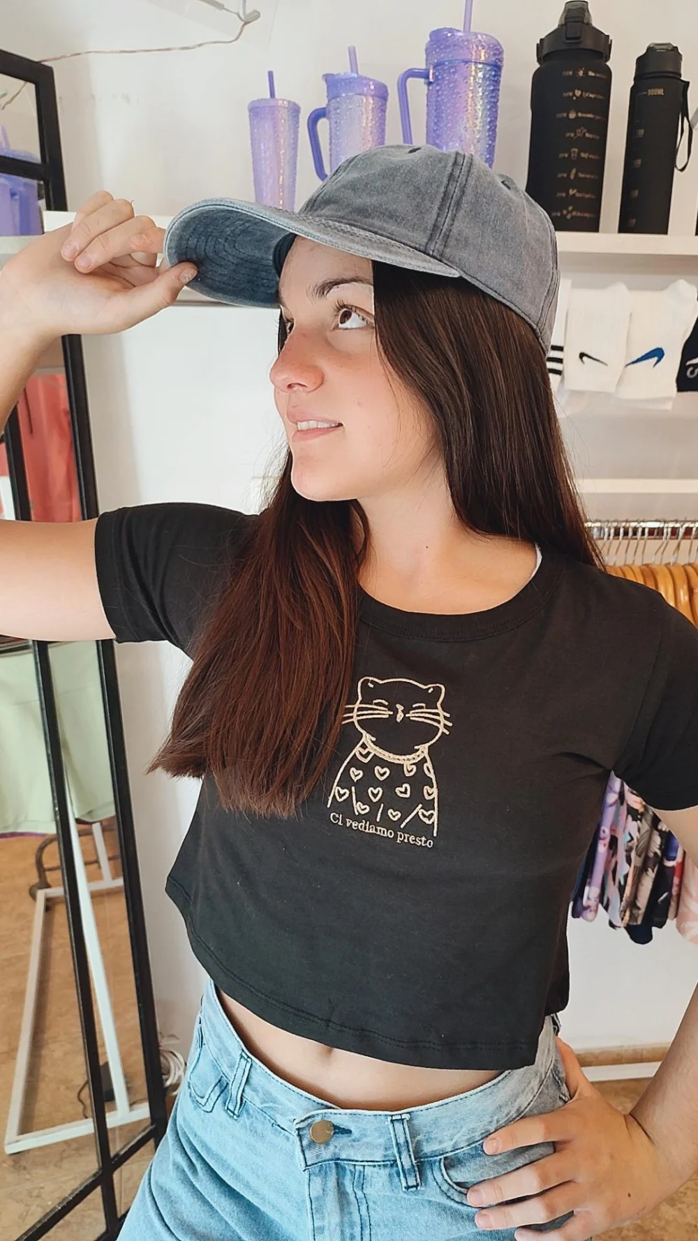 Remera corta ( pupera) algodon - Imagen 4