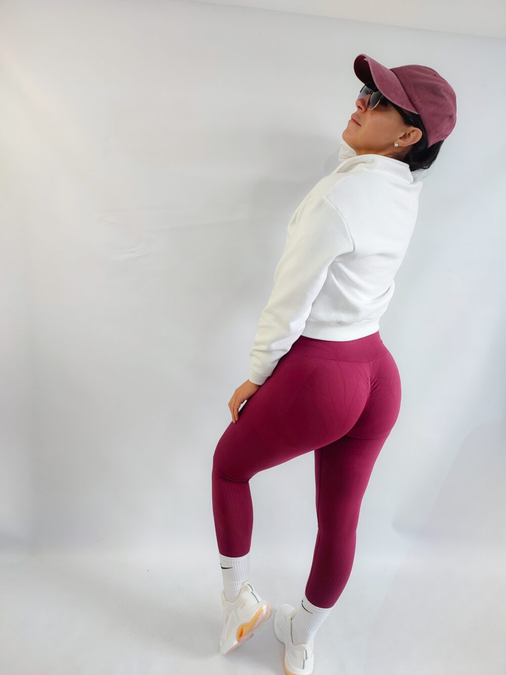 Calza larga  Seamless con frunce I Run - Imagen 4